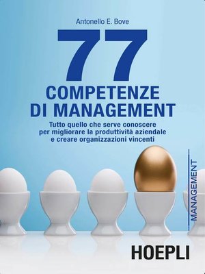 cover image of 77 competenze di management